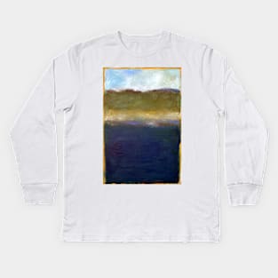 Abstract Dunes Kids Long Sleeve T-Shirt